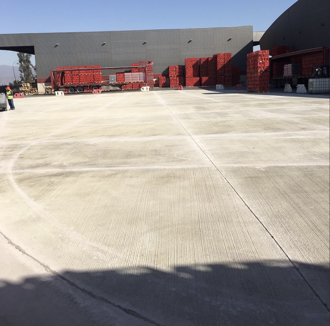 Pavimentacion Centro Distribución Puente Alto